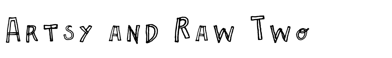 Artsy and Raw Two